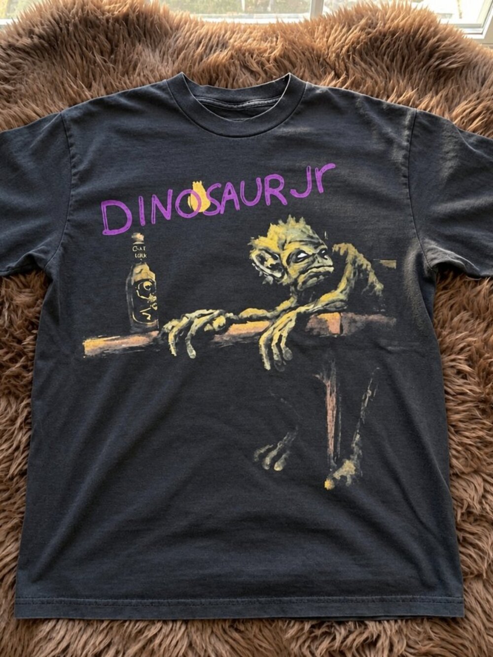 Dinosaur Jr Vintage Graphic Tee Black Shirt